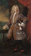 unknow artist Portrait of a nobleman,full-length,standing on a balcony oil painting picture wholesale